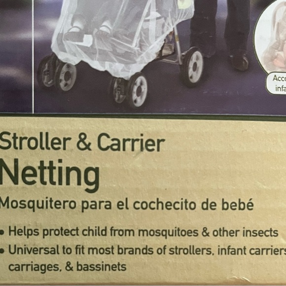 NWT Jeep Stroller & Carrier Mosquito Net Netting Cover Weather Protector - Picture 3 of 5